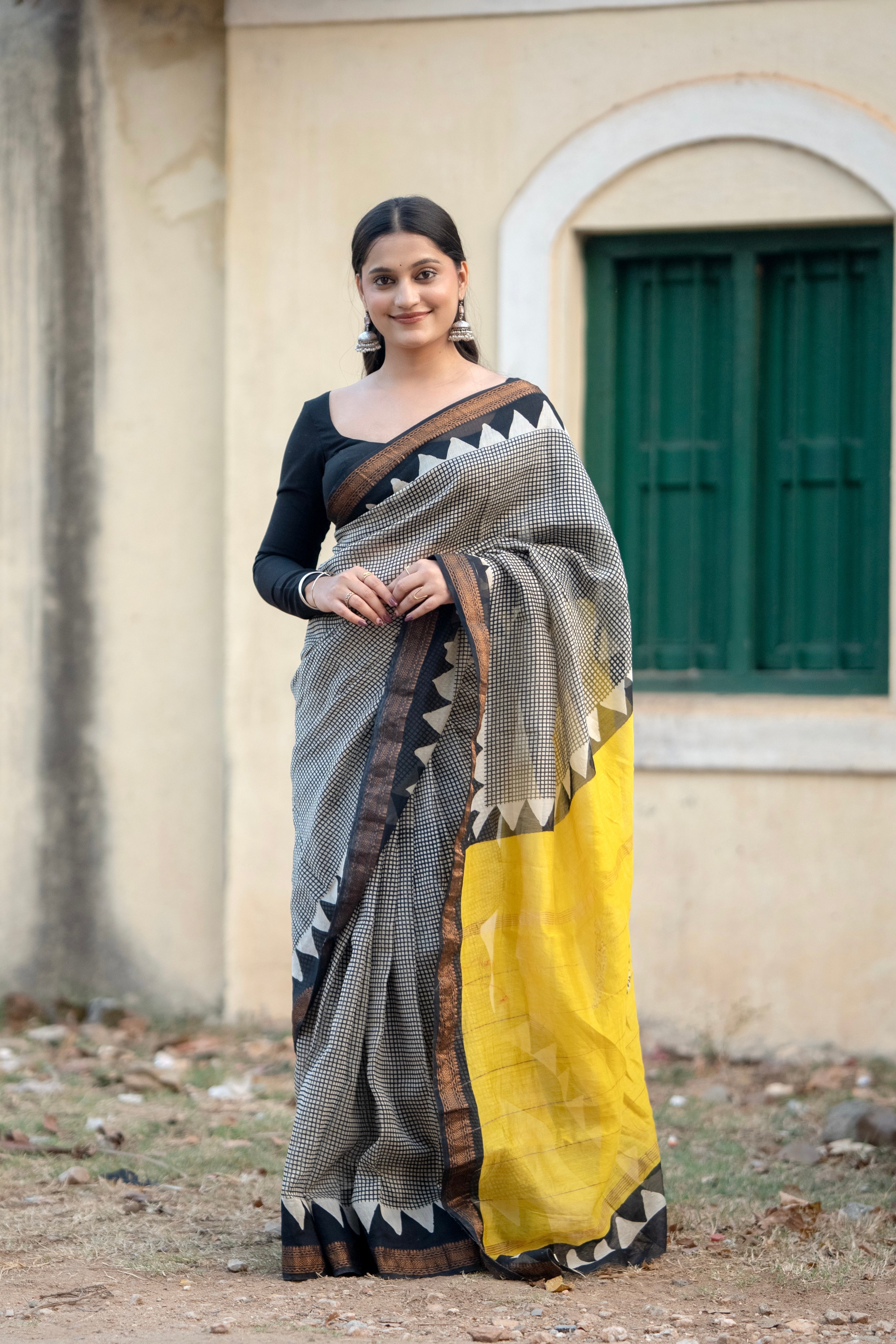 Tara - Maheshwari Silk Saree