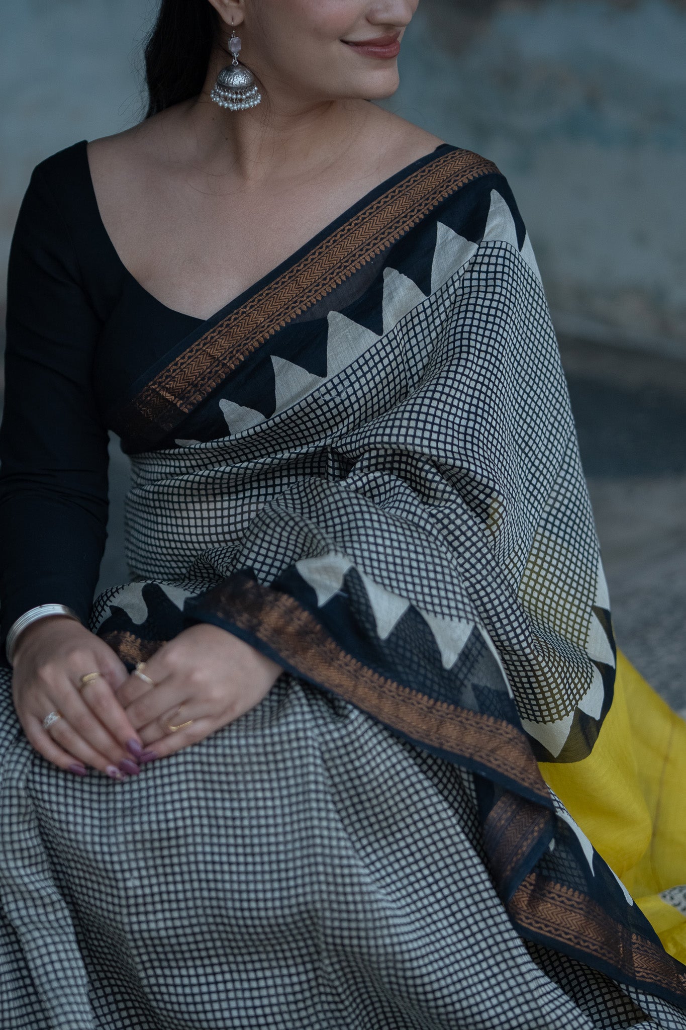 Tara - Maheshwari Silk Saree