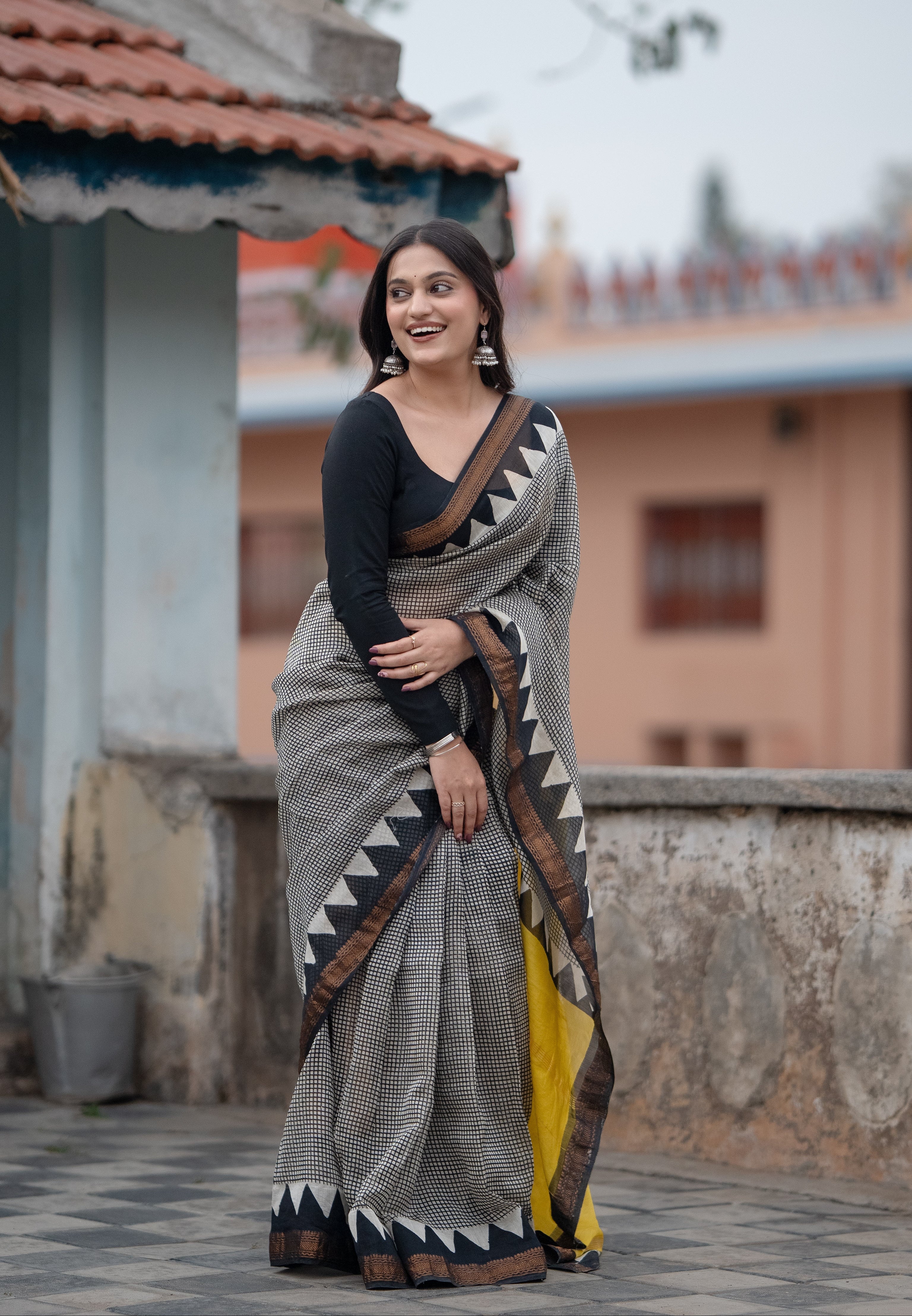 Tara - Maheshwari Silk Saree