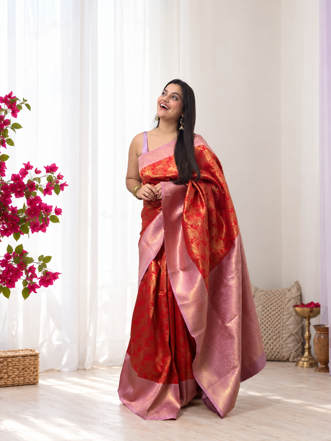 Shailaputri - Semi Silk Saree